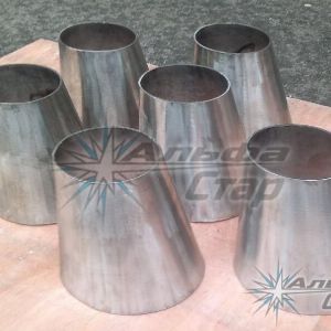 Переходы из нержавейки эксцентрические