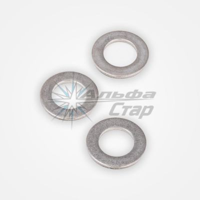 Шайба DIN 125 нерж. А2, А4 (, размер:М30, D нар, мм:56)